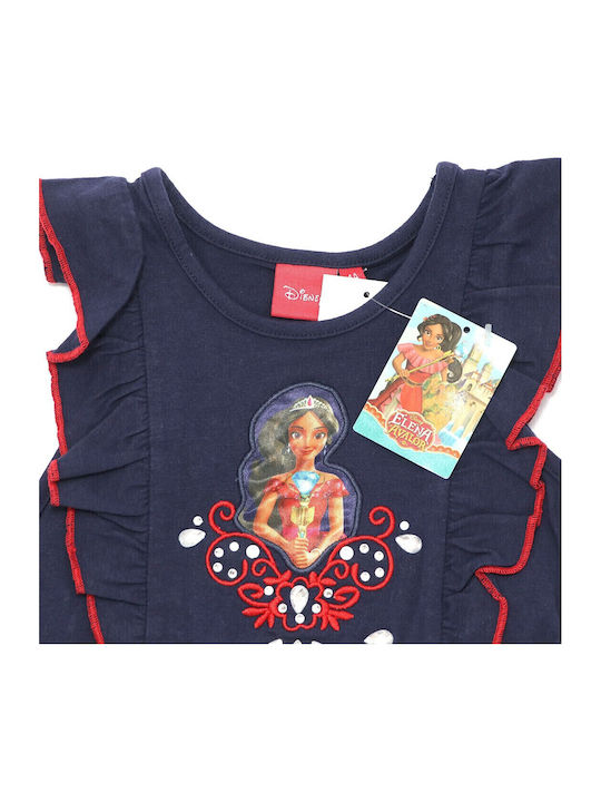 Elena Of Avalor Kinderkleid Ärmellos Marineblau