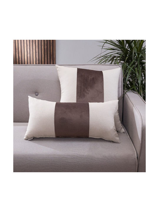 Teoran Decorative Pillow Case Linus from Velvet 03 50x50cm.