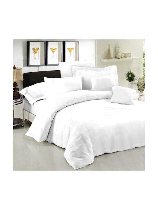 Le Blanc Pillowcase Set with Envelope Cover White 50x70cm.