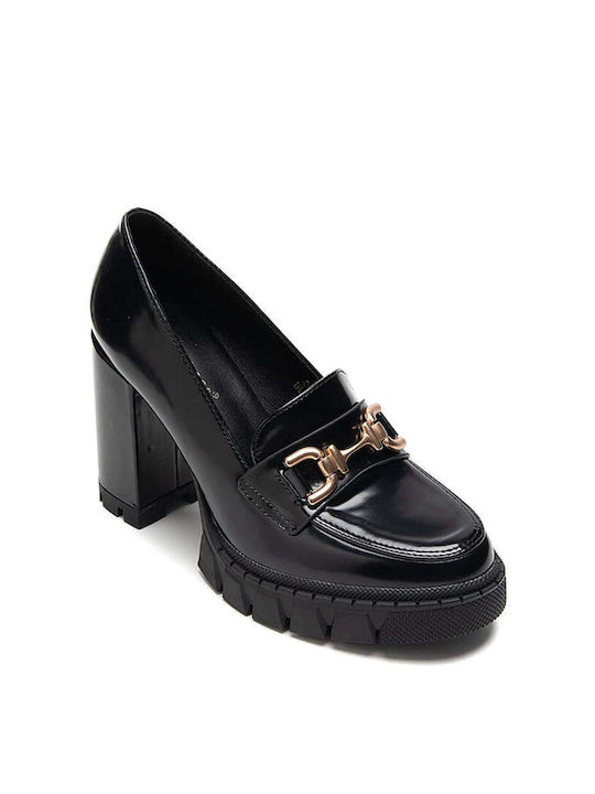 Keep Fred Pantofi cu toc Negru