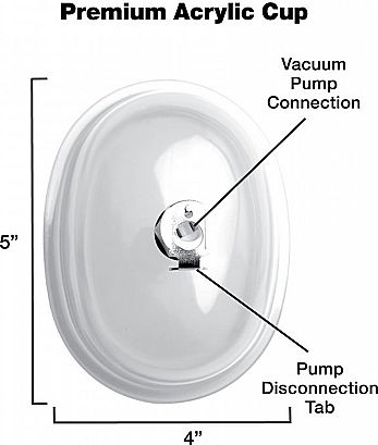 XR Sauger Vagina Transparent 1Stück
