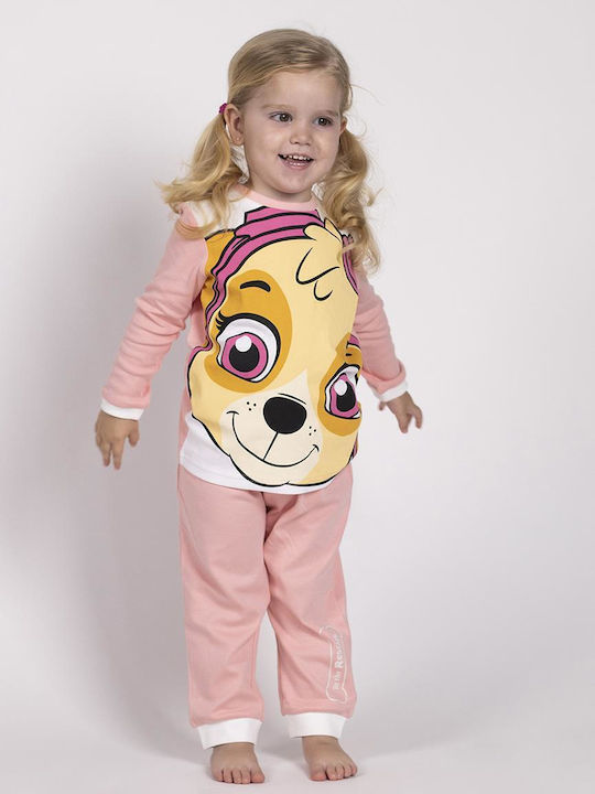 Cerda Pijamale Copii Iarna Roz Paw Patrol
