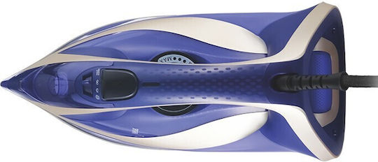 Life Indigo Gold Steam Iron 3000W with Ceramic Plate and Continuous Steam Supply 30g/min