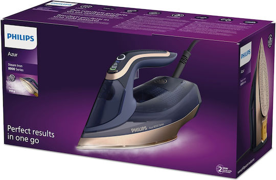 Philips Azur Σίδερο Ατμού 3000W με Συνεχόμενη Παροχή 85gr/min
