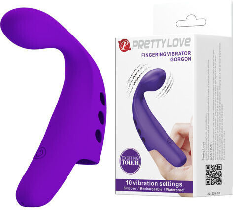Pretty Love Gorgon Mini Δονητής Δακτύλου Μπλε