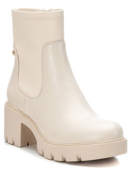 Xti Women's Ankle Boots Beige