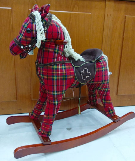 Fabric Rocking Toy Horse