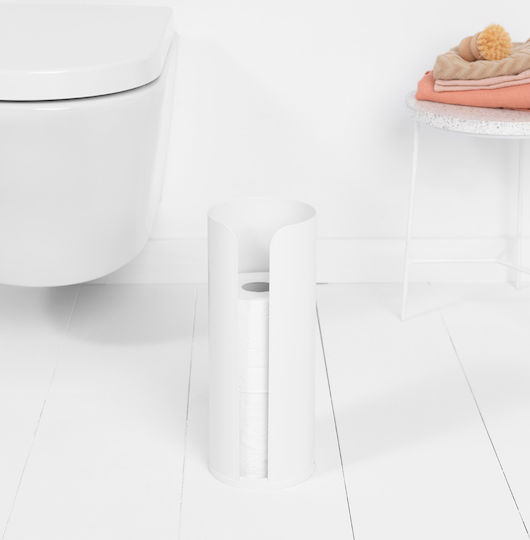 Brabantia Wandmontiert Papierhalter Kunststoff Weiß