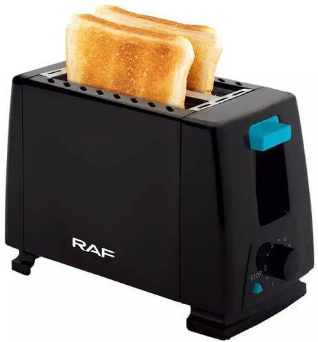 Raf R.263 Φρυγανιέρα 2 Θέσεων 650W Μαύρη