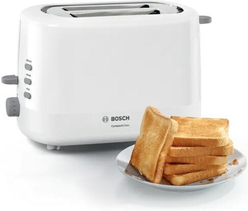 Bosch Toaster 2 Slots 800W White