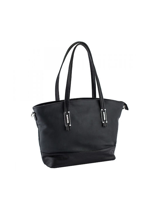 Ageridis Leather Leather Women's Bag Black