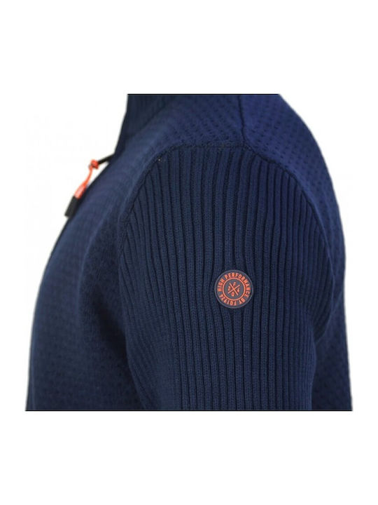 Winter Jacket Windproof Blue