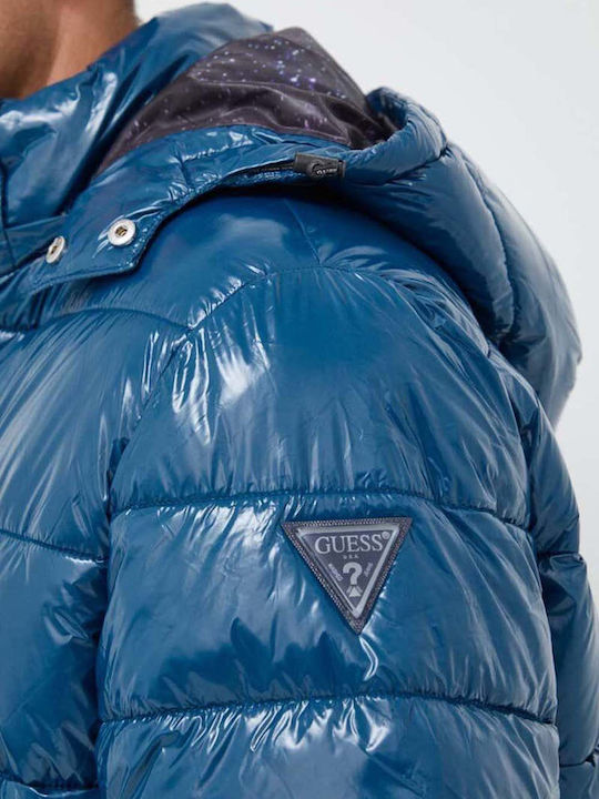 Winter Jacke Puffer Wasserdicht und Winddicht PETROL