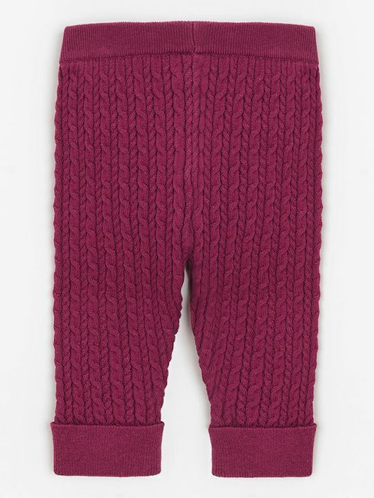 Kids Legging Long Burgundy
