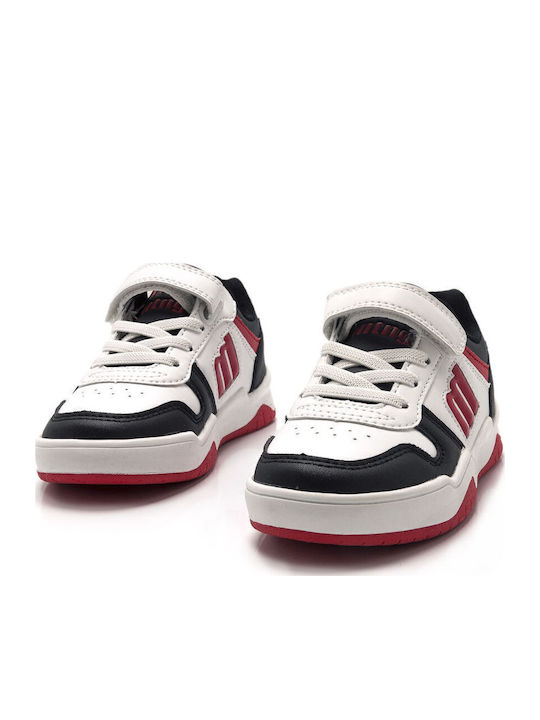 Παιδικά Sneakers με Σκρατς Λευκά