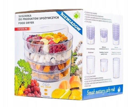 Niewiadów 970.01 PS Lebensmittel-Dehydrator mit Regalen