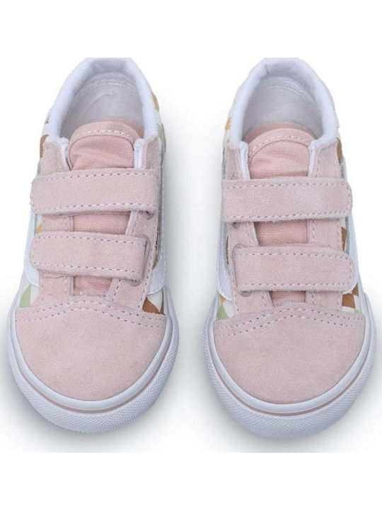 Old Skool V Kids Sneakers with Scratch Multicolour