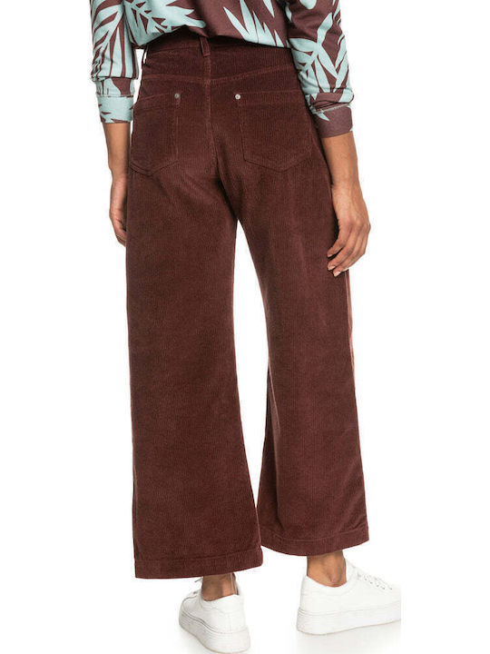 Surf On Cloud Women's Fabric Trousers Brown