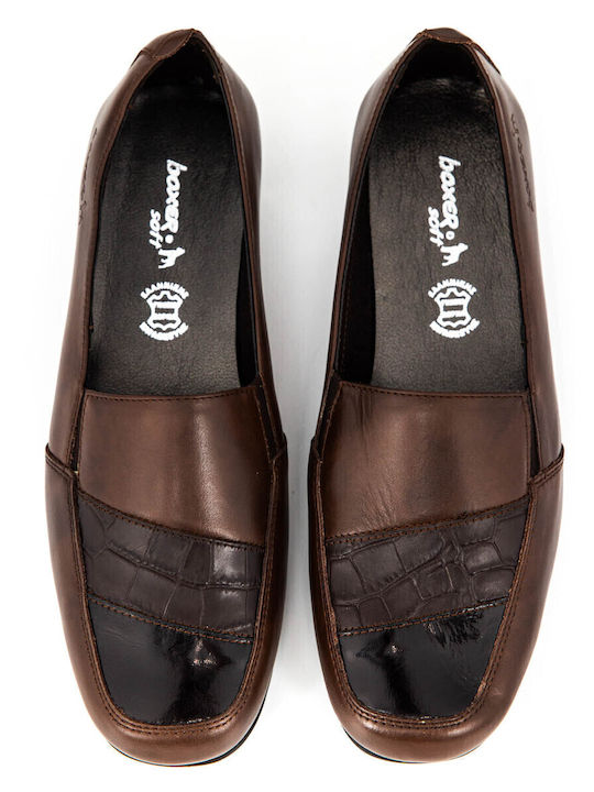 Women's Moccasins in Brown Color