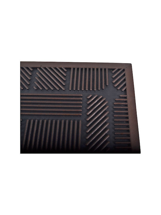 Ankor Rubber Doormat Brown 40x60cm