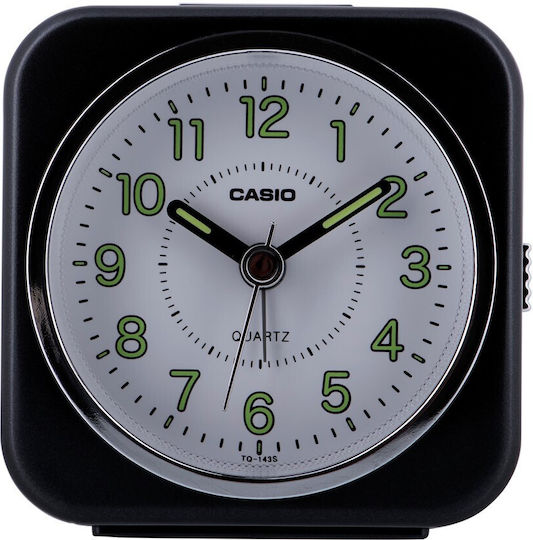 Casio Tischuhr mit Wecker Black TQ-143S-1E Casio Tischuhr mit Wecker Black TQ-143S-1E