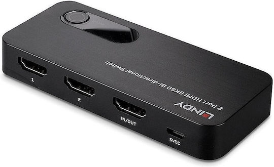 Lindy 2 Port HDMI Switch 38339