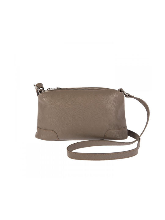 Karras Leder Damen Tasche Crossbody Gray