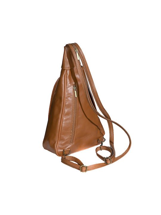 Karras Leather Women's Bag Backpack Tabac Brown