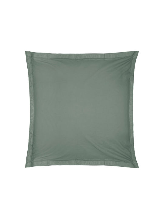 Decorative Pillow Case A-s D'oreiller 100% Cotton Celadon 63x63cm