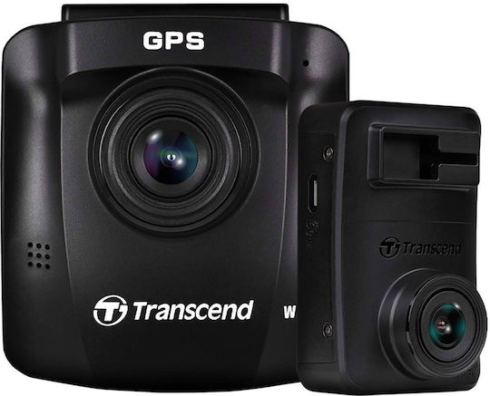 Transcend Κάμερα DVR Αυτοκινήτου 1080P με Οθόνη 2.4" Wi-Fi, GPS