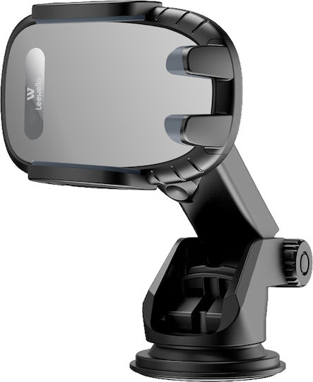 Leewello Handyhalterung Auto 4.5" - 7" mit verstellbaren Haken Schwarz