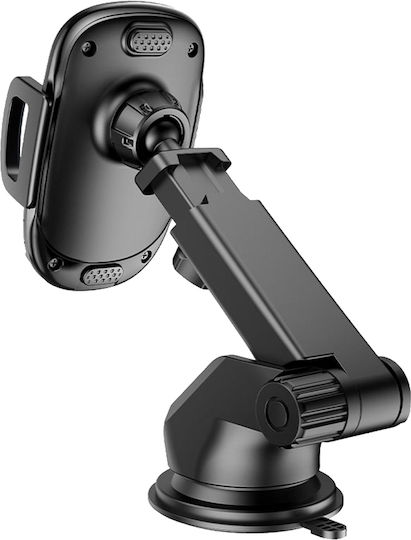 Leewello Handyhalterung Auto 4.5" - 7" mit verstellbaren Haken Schwarz