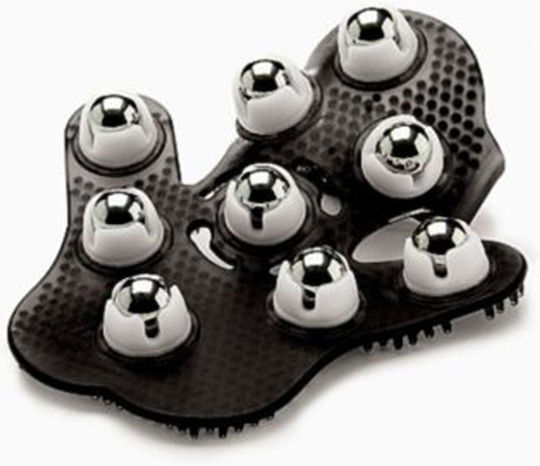 Shots Massage Glove Πρωκτική Σφήνα Μαύρη