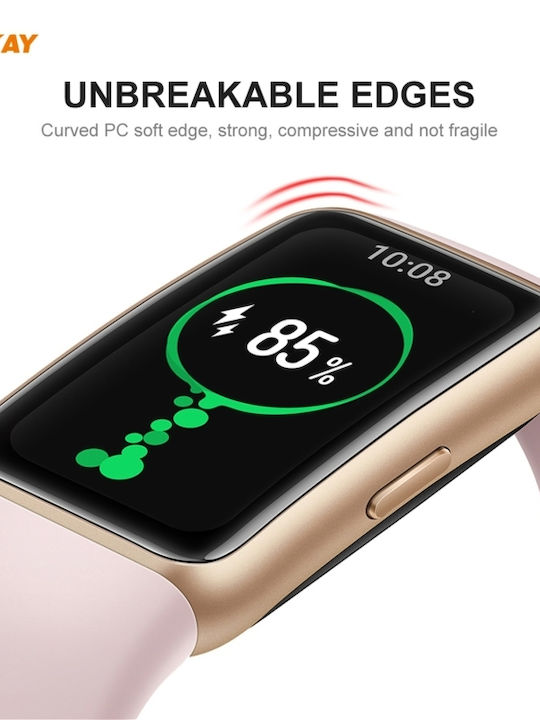 Hat-prince 3d Full Screen Protector για το Huawei Band 6Honor Band 6 1τμχ