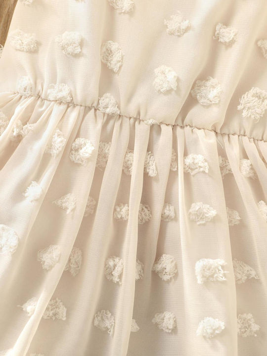 Rochie pentru Copii Fără mâneci Bej