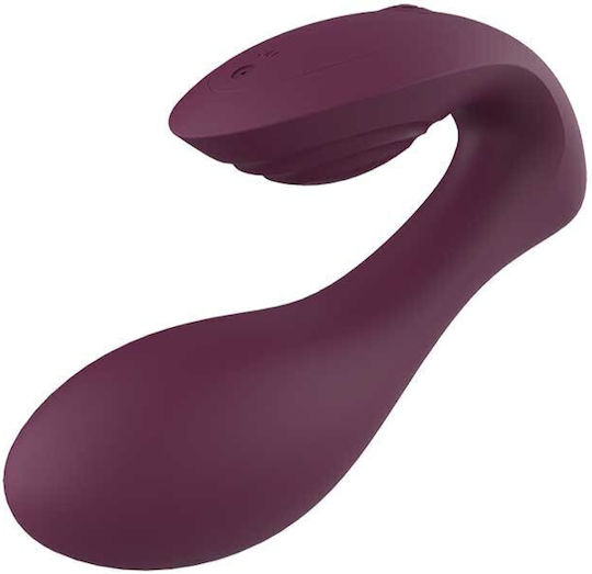 Dream Toys Doppelter Vibrator mit Fernbedienung Lila