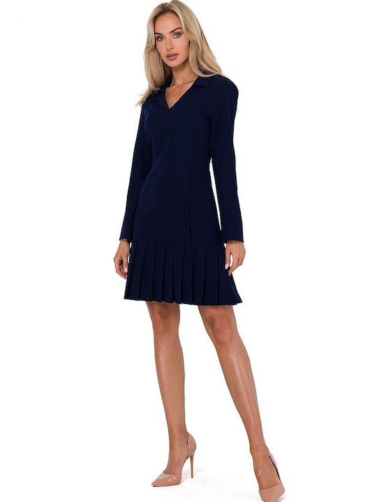 MOE Mini Dress Navy Blue