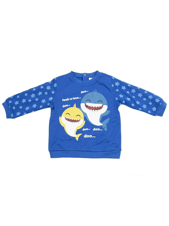 PinkFong Kinder Sweatpants Set - Jogginganzug Blau 2Stück