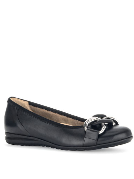 Gabor Damen Ballerinas in Schwarz Farbe