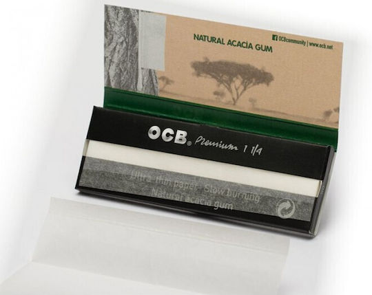 Ocb Листчета за свиване на цигари 1+1/4 50 листове 25бр