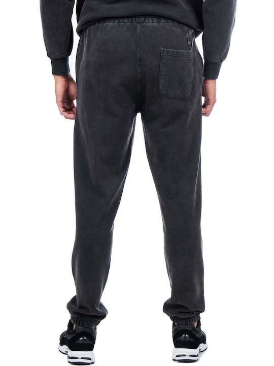 Dirty Laundry Men's Sweatpants with Rubber Black