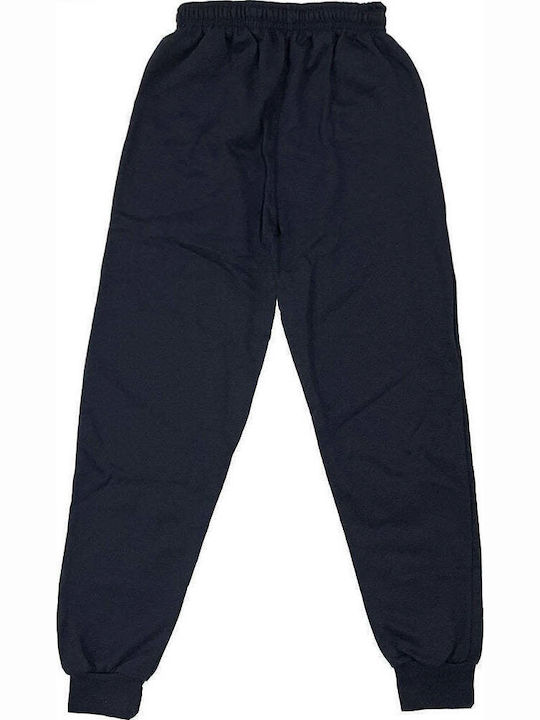 Pantaloni de trening cu Elastic Albastru
