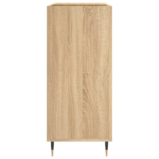 vidaXL Sonoma Oak Hi-Fi Furniture Brown 38x84.5x89cm