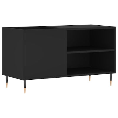 vidaXL Level Hi-Fi Furniture Black 38x85x48cm