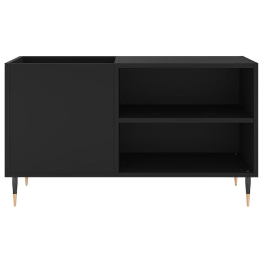 vidaXL Hi-Fi Furniture Black 38x85x48cm