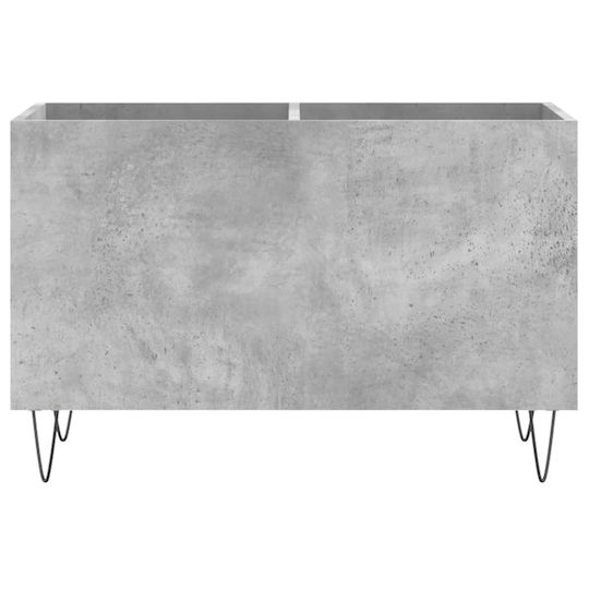 vidaXL Мебел за Hi-Fi Сив 38x74.5x48см