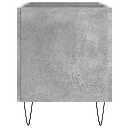 vidaXL Мебел за Hi-Fi Сив 38x74.5x48см