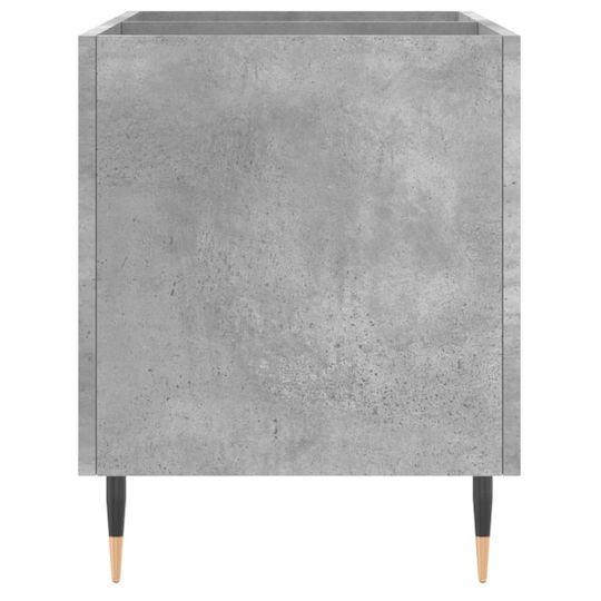 vidaXL Мебел за Hi-Fi Сив 38x74.5x48см