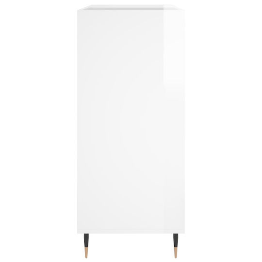 vidaXL Έπιπλο Hi-Fi Λευκό 38x84.5x89cm