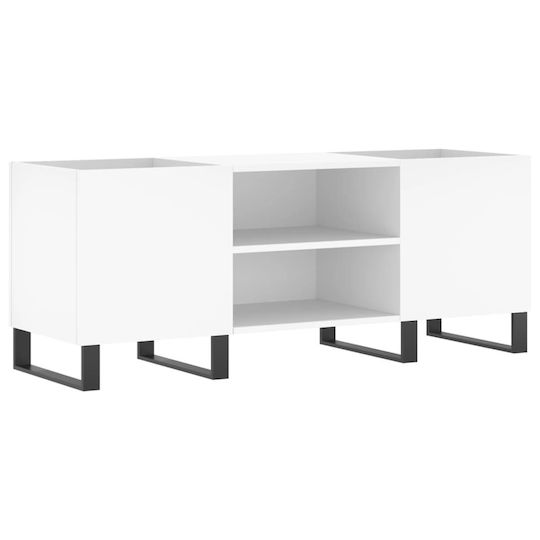 vidaXL Έπιπλο Hi-Fi Λευκό 38x121x48cm